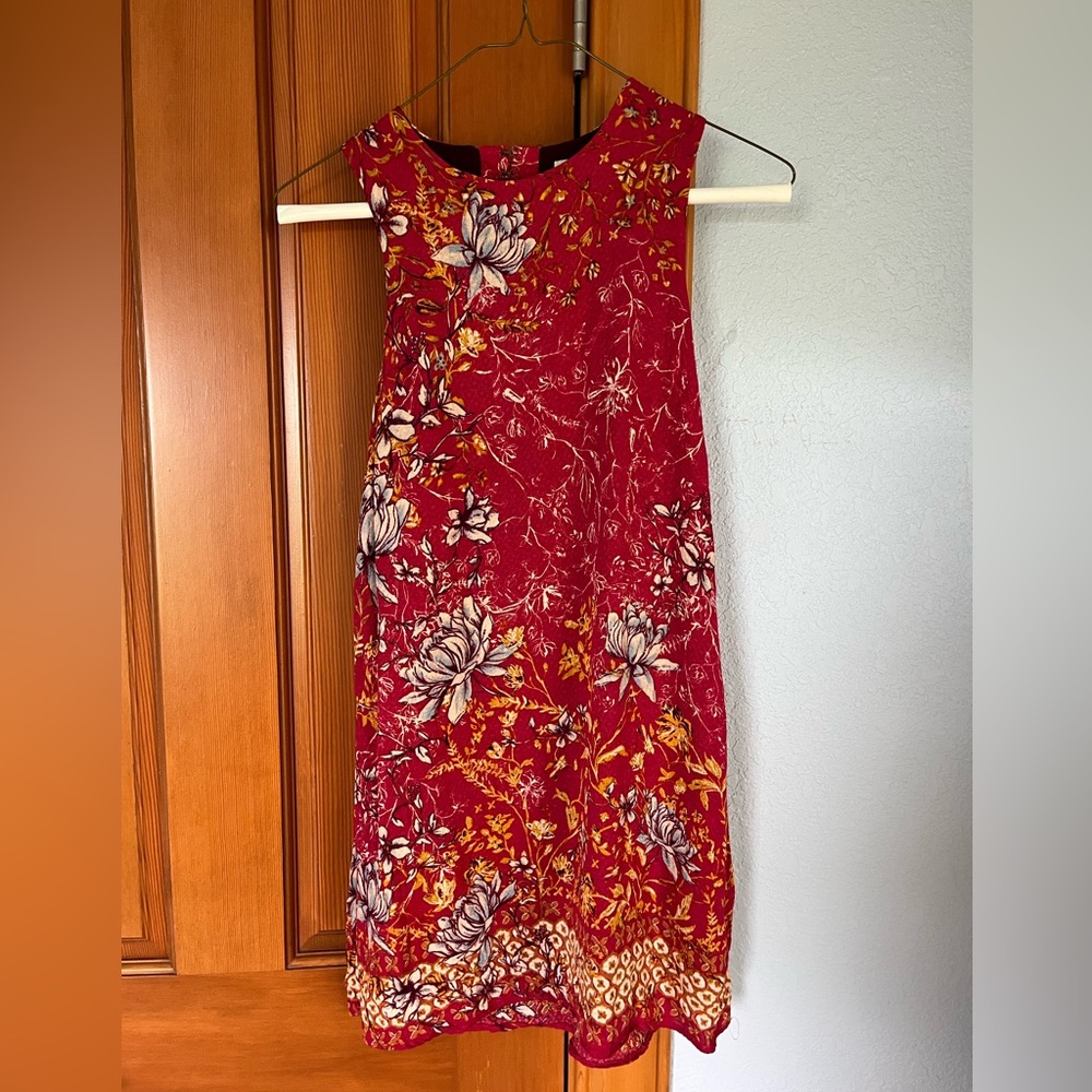 Urban Outfitters High Neck Floral Dress, XS